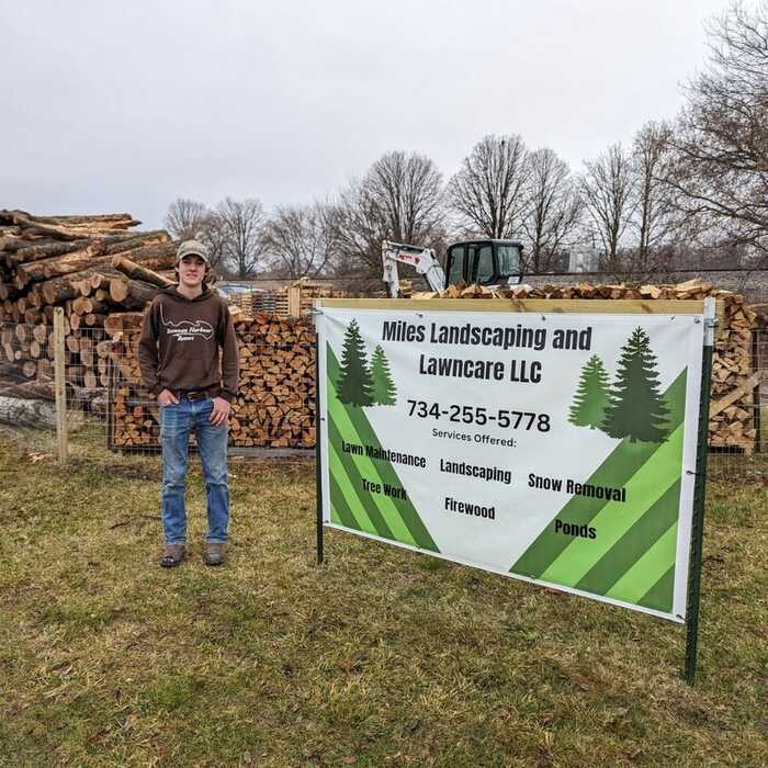 Miles O'Brien — owner of Miles Landscaping and Lawncare LLC